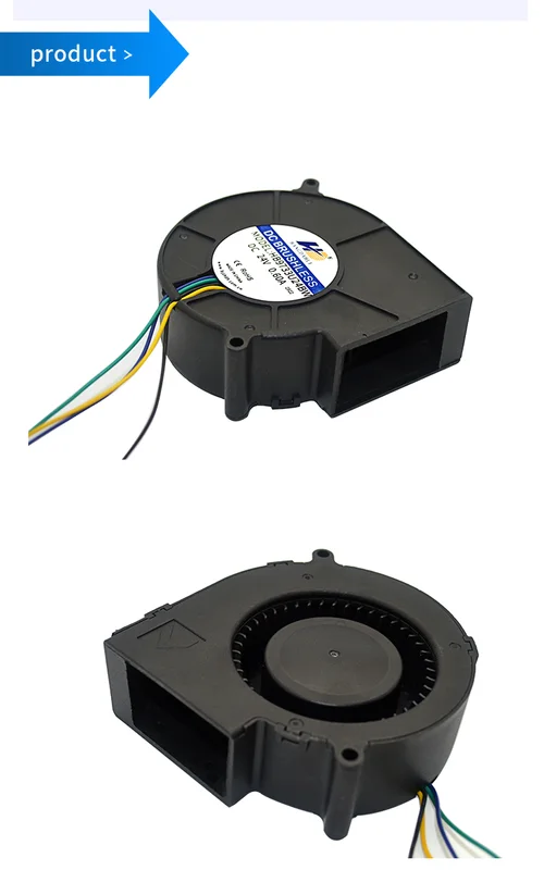 Blower, 9733, Centrifugal, 12V, 24V - view 6