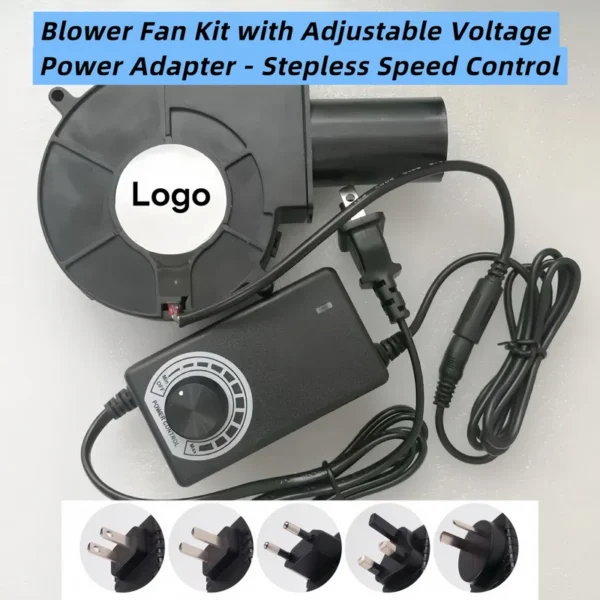 Blower, 97x95x33mm, 12V, 1.2A - view 2