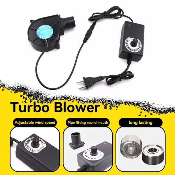 Blower, 97x95x33mm, 12V, 1.2A - view 5