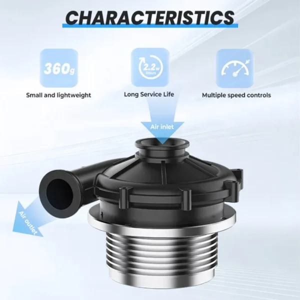 Blower, Brushless, DC 12V - view 4