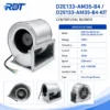 Blower, D2E133-AM35-B4, 230 V, Corded Electric - view 2