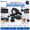Blower, DELTA, 12V, 2.70A, 24V - view 4