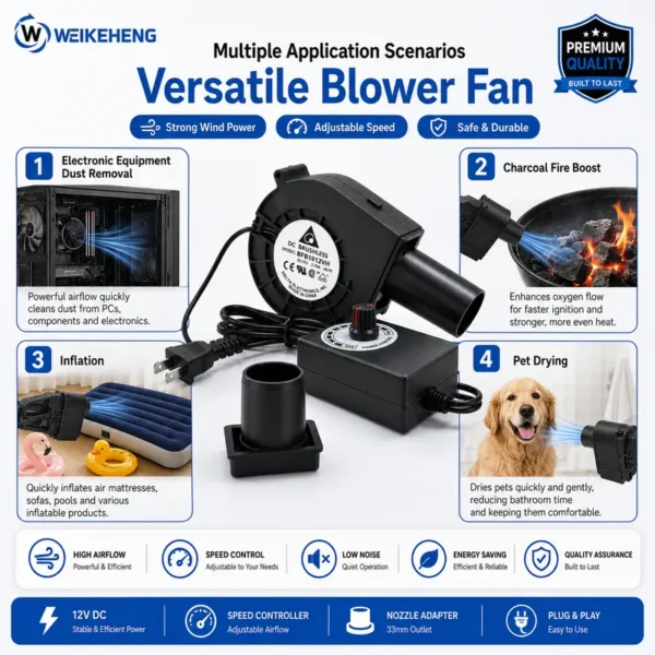 Blower, DELTA, 12V, 2.70A, 24V - view 4
