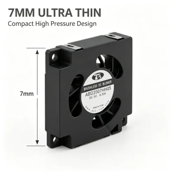 Blower, IP68, Brushless, 3507, Axial - view 2
