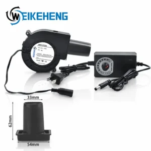 Blower, WKH, 9733H, 12V, 2.94A, Plastic, Copper Motor