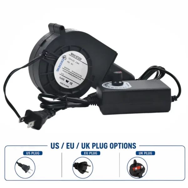 Blower, WKH, 9733H, 12V, 2.94A - view 2