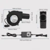Blower, WKH, 9733H, 12V, 2.94A - view 4