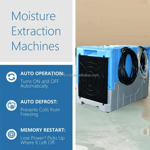 Blue Red Portable Dehumidifier, 110, 90 - view 5