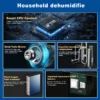 Blue Style Homeindustrial Dehumidifier, WETWELLS, 70L/D, 220V - view 6