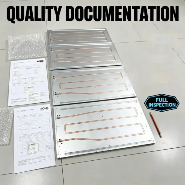 Bonded Heatsink Cold Plate, Aluminum, Copper - view 4