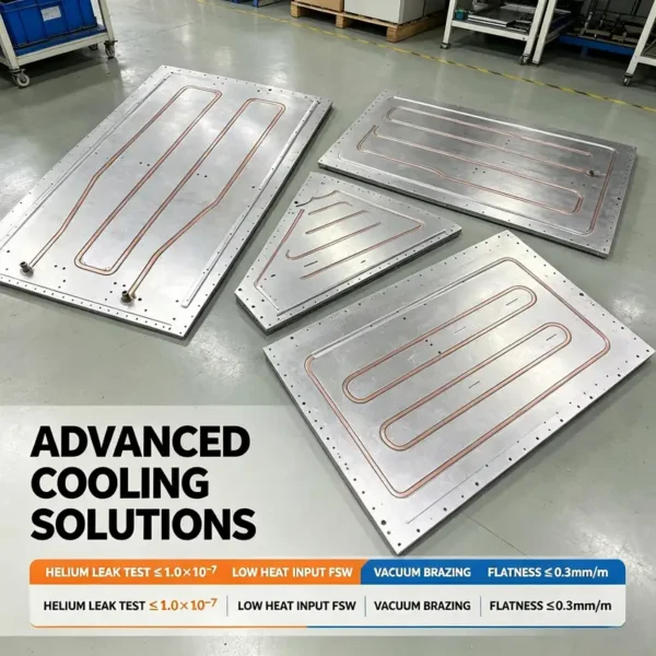 Bonded Heatsink Cold Plate, Aluminum, Copper - view 5