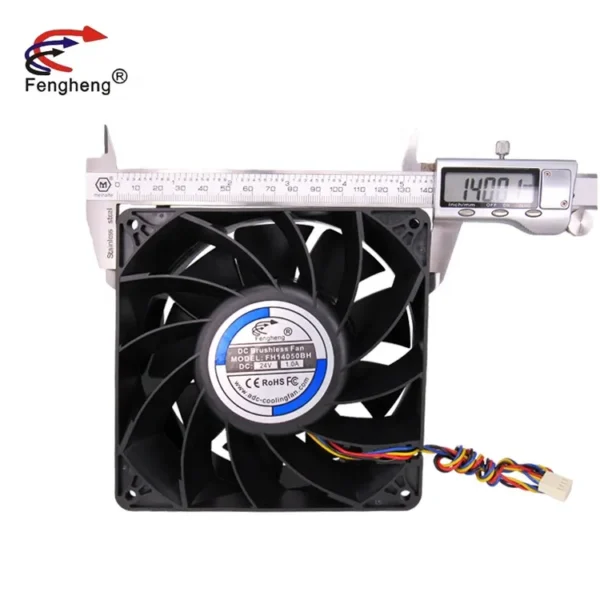Booster Fan, 140x140x50mm, 140mm, 5.5-inch, 12v - view 4