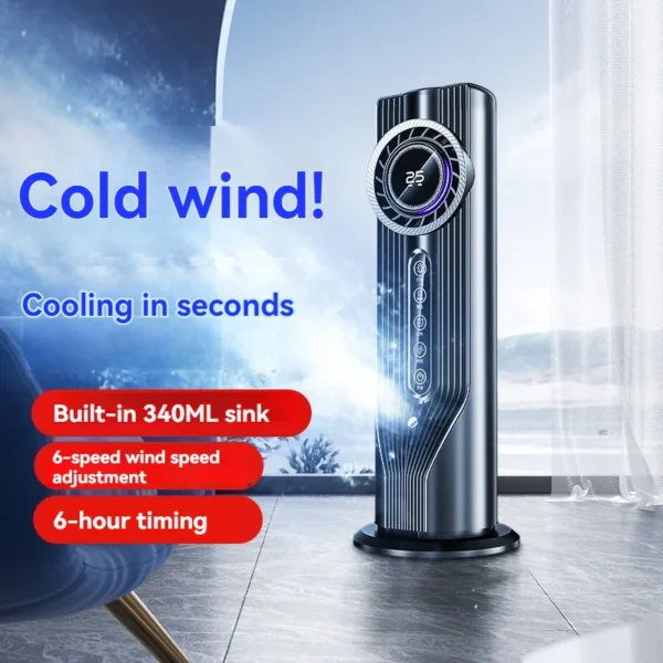 Border Usb Air Conditioner, Portable, Plastic