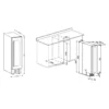 Bottles Wine Cooler, BWC22BC, 23L - view 6