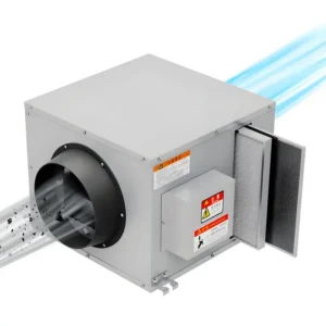 Box Fan, HEPA, 220v, no