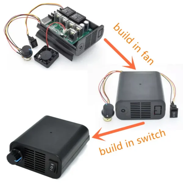 Brushed Motor, 40A, 10V-50V - view 3