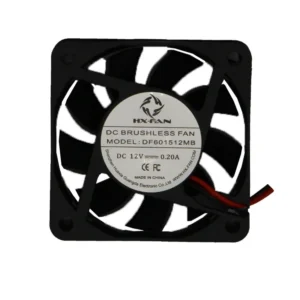 Brushless Axial Cooling Fan, 60x60x15mm, 12V, 24V