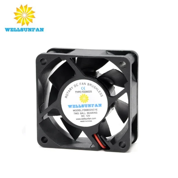 Brushless Axial Cooling Fan, FD06025, 60x60x25mm, 12V/24V - view 5