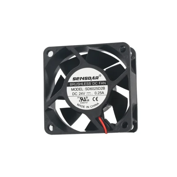Brushless Axial Fan, 60x60x25mm, 50mm - view 3