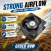 Brushless Axial Fan, 8038, 12V - view 3