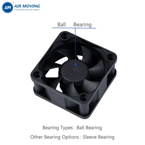 Brushless Axial Fan, AM5025H12B, 12V, 50*50*25mm, 6000RPM - view 5