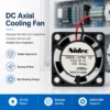 Brushless Axial Flow Cooler, 12V, 0.05A, 24V, 48V - view 2