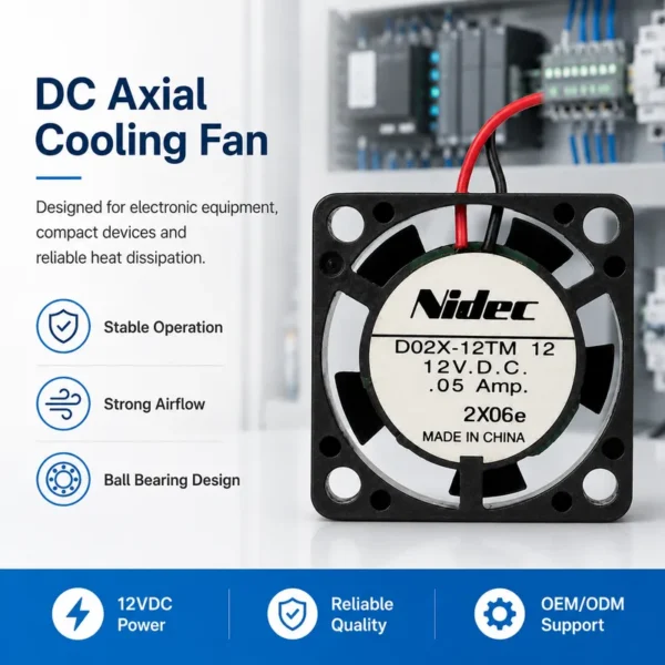 Brushless Axial Flow Cooler, 12V, 0.05A, 24V, 48V - view 2