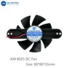 Brushless Ball Bearing, AM8025H12B, 12V/24V, 80x80x25MM - view 3