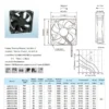 Brushless Ball Bearing, AM8025H12B, 12V/24V, 80x80x25MM - view 5