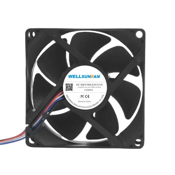 Brushless Cooling Axial Fan, 12V, 80x80x25mm - view 4