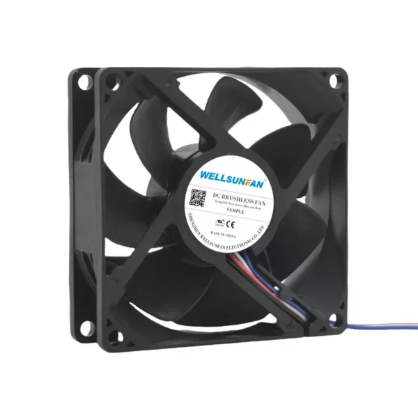 Brushless Cooling Axial Fan, 12V, 80x80x25mm - view 6