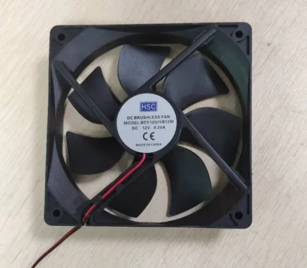 Brushless Cooling Fan, 120mm, 12025mm, Axial, 12V