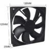 Brushless Cooling Fan, 120mm, 12025mm, Axial, 12V - view 3