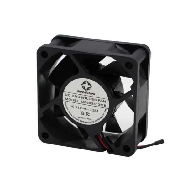 Brushless Cooling Fan, 6025, Axial - view 3