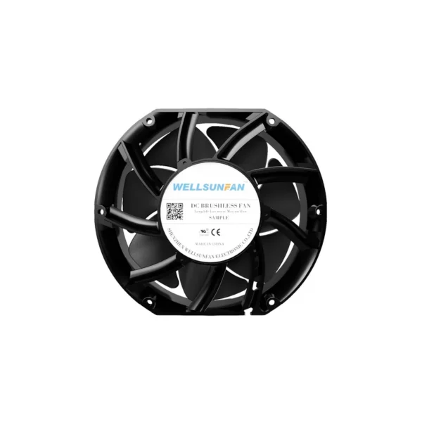 Brushless Cooling Fan, WELLSUNFAN, EC17251, 172x152x51mm - view 4