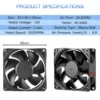 Brushless Cpu Cooling Fan, Waterproof, Axial, 5V/12V/24V/48V - view 2