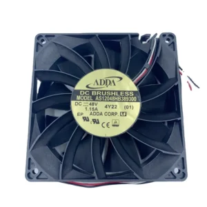 Brushless Fan, ADDA, AS12048HB389B00, 48V, 12038