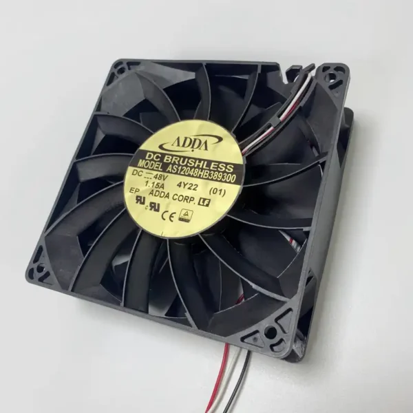 Brushless Fan, ADDA, AS12048HB389B00, 48V, 12038 - view 5