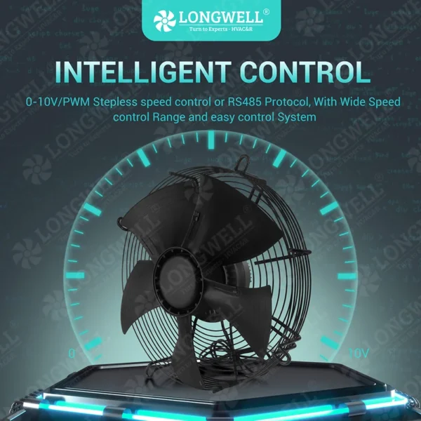 Brushless Motor, LONGWELL, 500mm, 380V, 400V - view 6