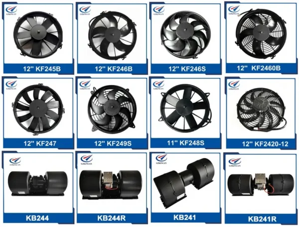 Bus Condenser, 12V, 24V, Axial - view 5