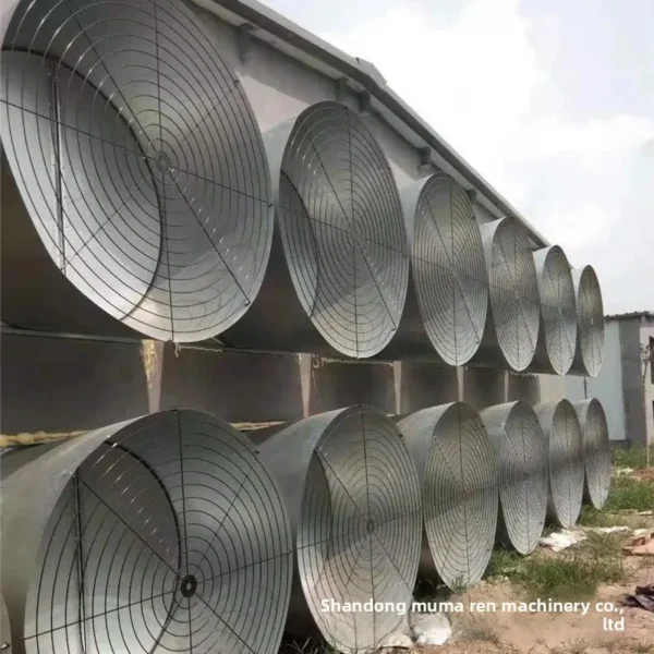 Butterfly Cone Exhaust Fan, 6-Blade, 380 V, electric