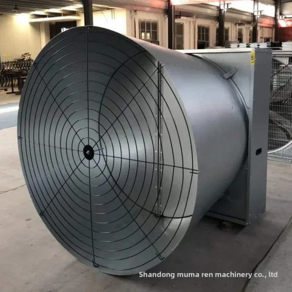Butterfly Cone Exhaust Fan, 6-Blade, 380 V, electric - view 3