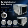 Cabinet Centrifugal Duct Fan, HVAC, AC 220V, Corded Electric - view 5