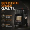 Cabinet Infrared Heater, Wall, 0, fast heating