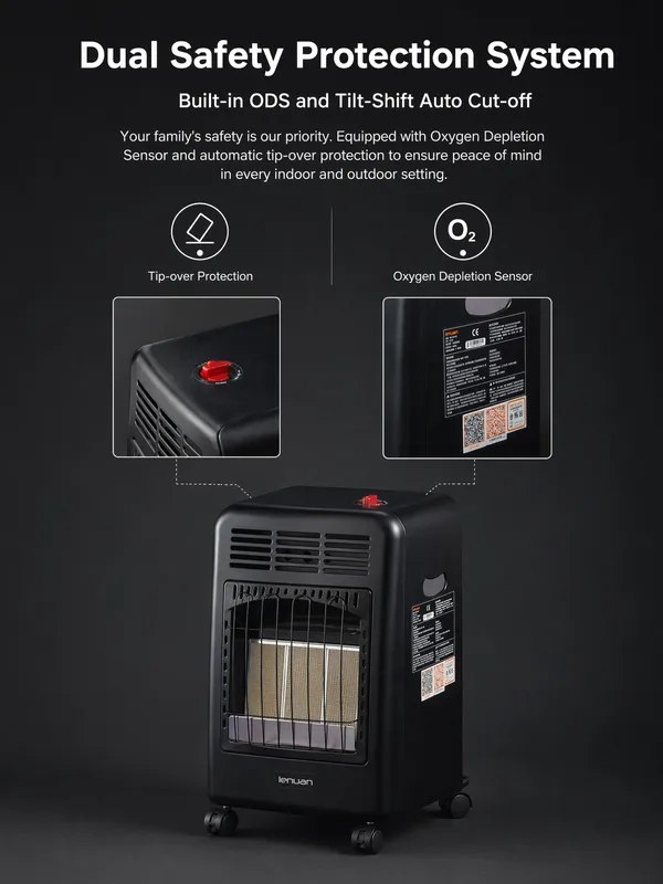 Cabinet Infrared Heater, Wall, 0, fast heating - view 5