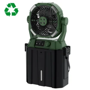 Camping Water Mist Fan, 16000mAh, EMC