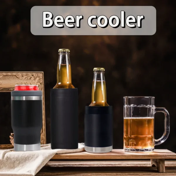 Can Cooler, Stainless, Steel - view 6