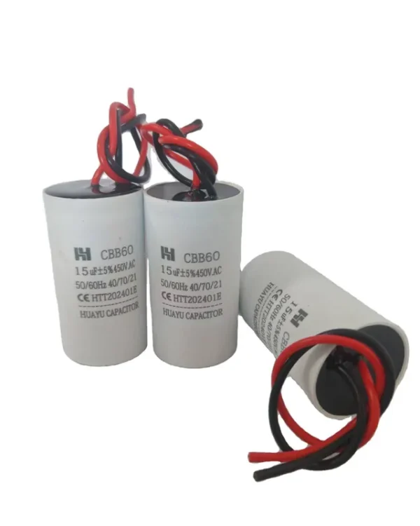 Capacitor Long Life Motor, CBB60, 450VAC - view 3