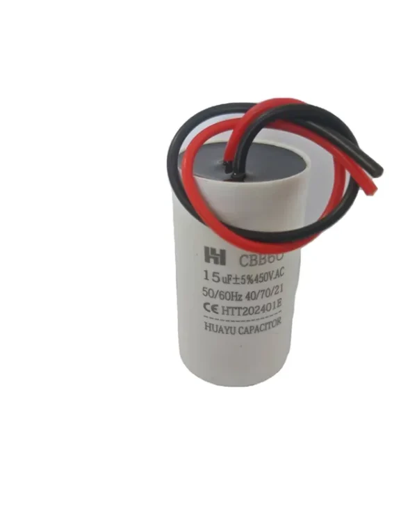 Capacitor Long Life Motor, CBB60, 450VAC - view 5