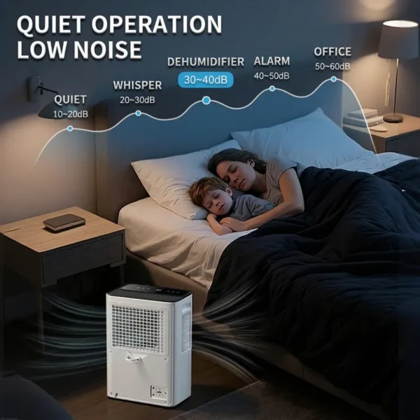 Car Air Dehumidifier, 20L/Day, 10 to 29.9 pt, Electric - view 2
